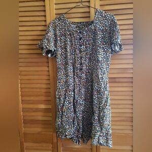 Floral Print Women's Dress